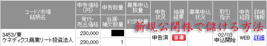 ケネディクス商業リート投資