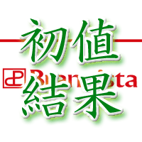 ブランジスタ初値結果
